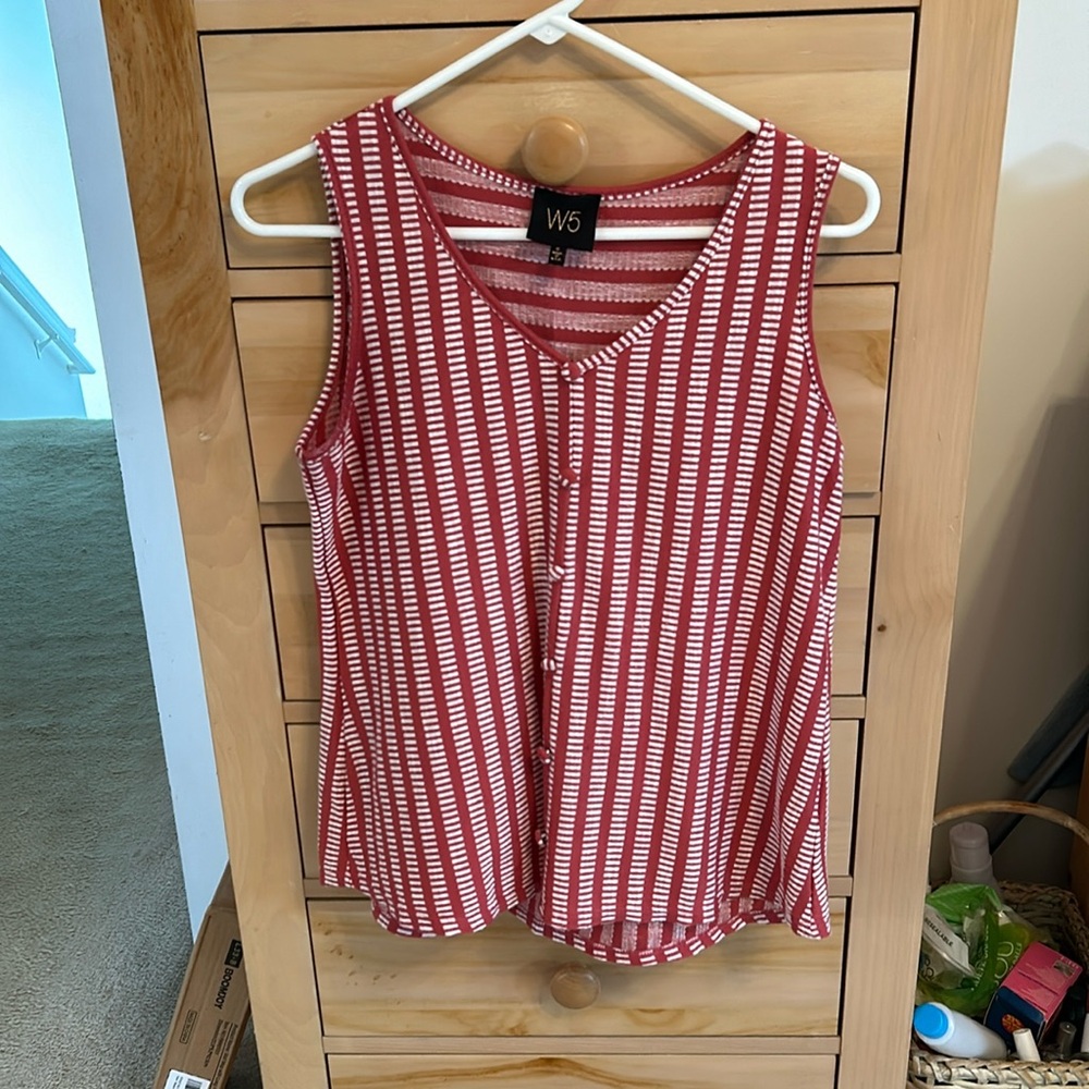 Button up (fake) Tank size S by W5